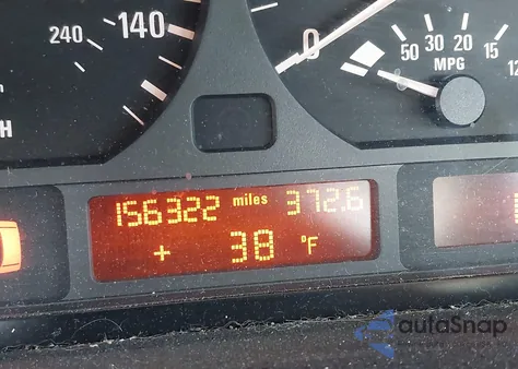 2003 BMW 325I z USA, uszkodzony, nr VIN WBAET37433NJ27143